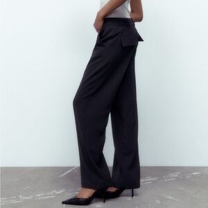 Zara straight leg cargos